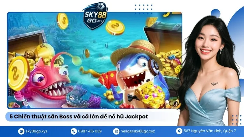 5 Chiến thuật săn Boss và cá lớn để nổ hũ Jackpot