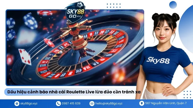 Dấu hiệu cảnh báo nhà cái Roulette Live lừa đảo cần tránh xa