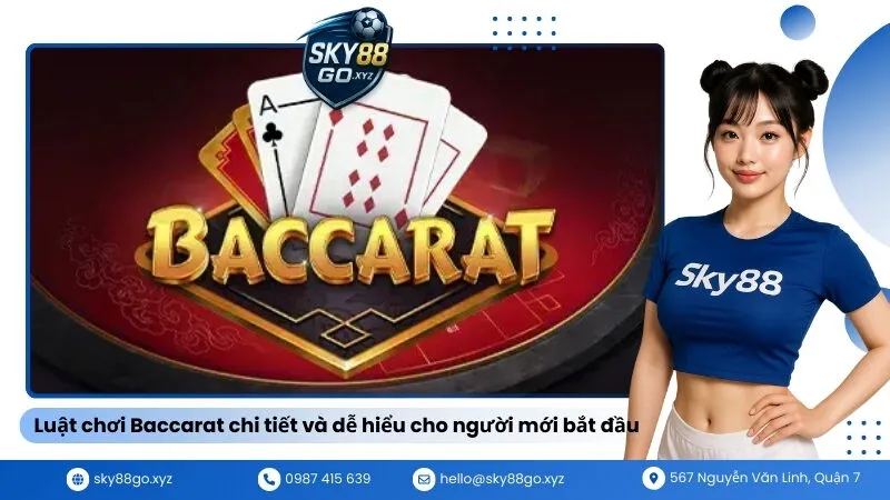 Luật chơi Baccarat chi tiết và dễ hiểu cho người mới bắt đầu