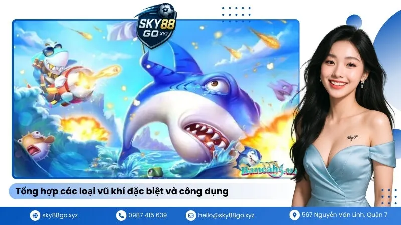 Tổng hợp các loại vũ khí đặc biệt và công dụng