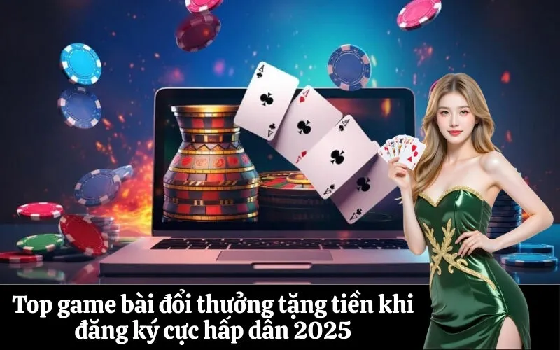 Top game bài đổi thưởng tặng tiền khi đăng ký cực hấp dẫn 2025