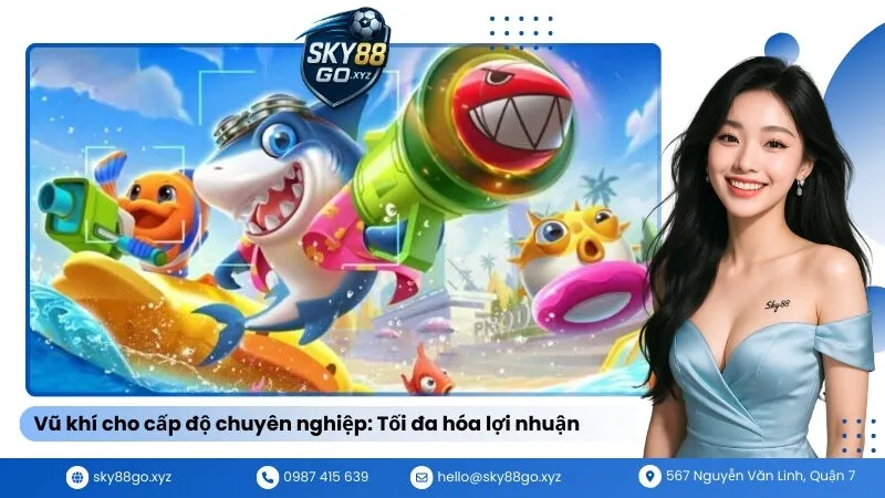 Vũ khí cho cấp độ chuyên nghiệp Tối đa hóa lợi nhuận